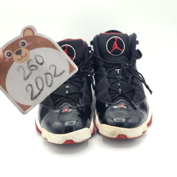 Nike Jordan 6 Rings Bred 2013 322992-071 black white red Men\'s size 9.5 main image 5